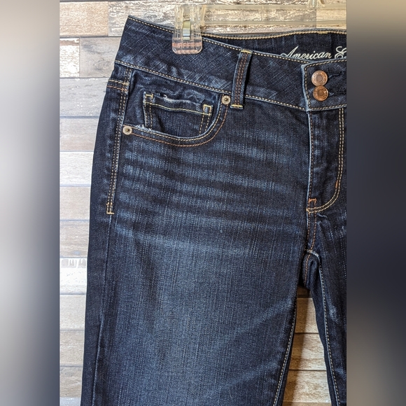 American Eagle Stretch Artist Crop Jeans - Picture 2 of 16